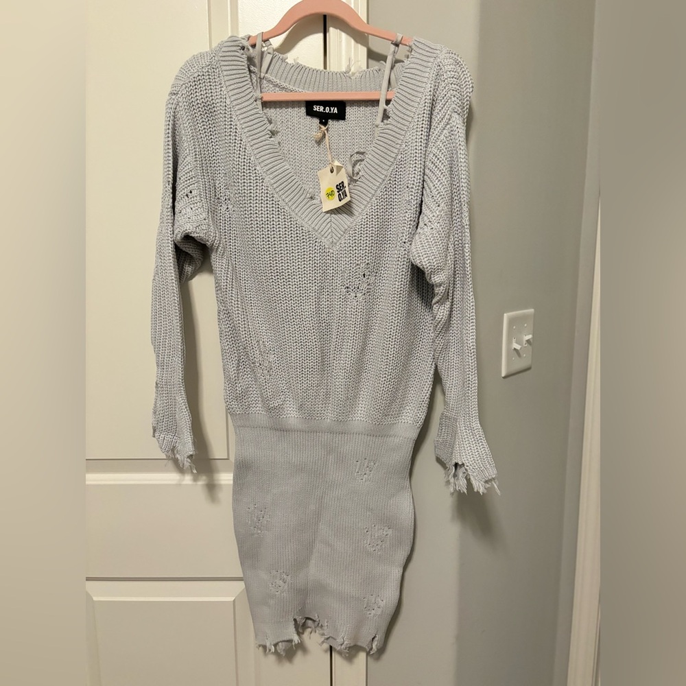 SER.O.YA MAUDE SWEATER DRESS NWT Small - Picture 9 of 15